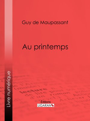 cover image of Au printemps
